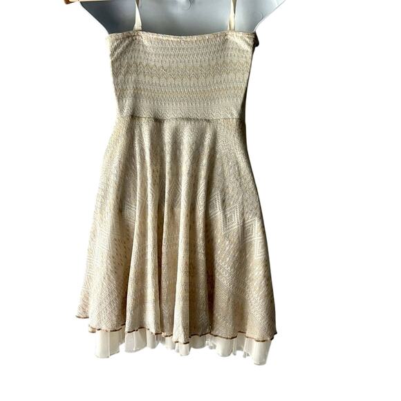 Free People Dress Mini Petticoat style with Embroidery Small RARE - Picture 5 of 16